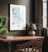 REIMS Map Poster - Modern City Map Artwork - Mappora