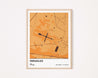 City map of Paris, France - VERSAILLES poster and gift - Mappora